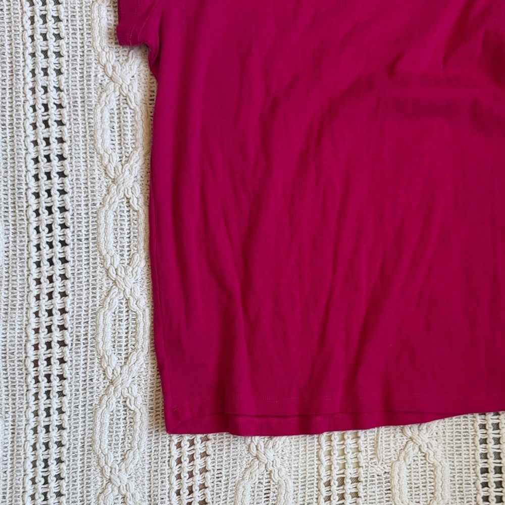 a new day Women's Short Sleeve Tee - Fuchsia - Picture 10 of 10